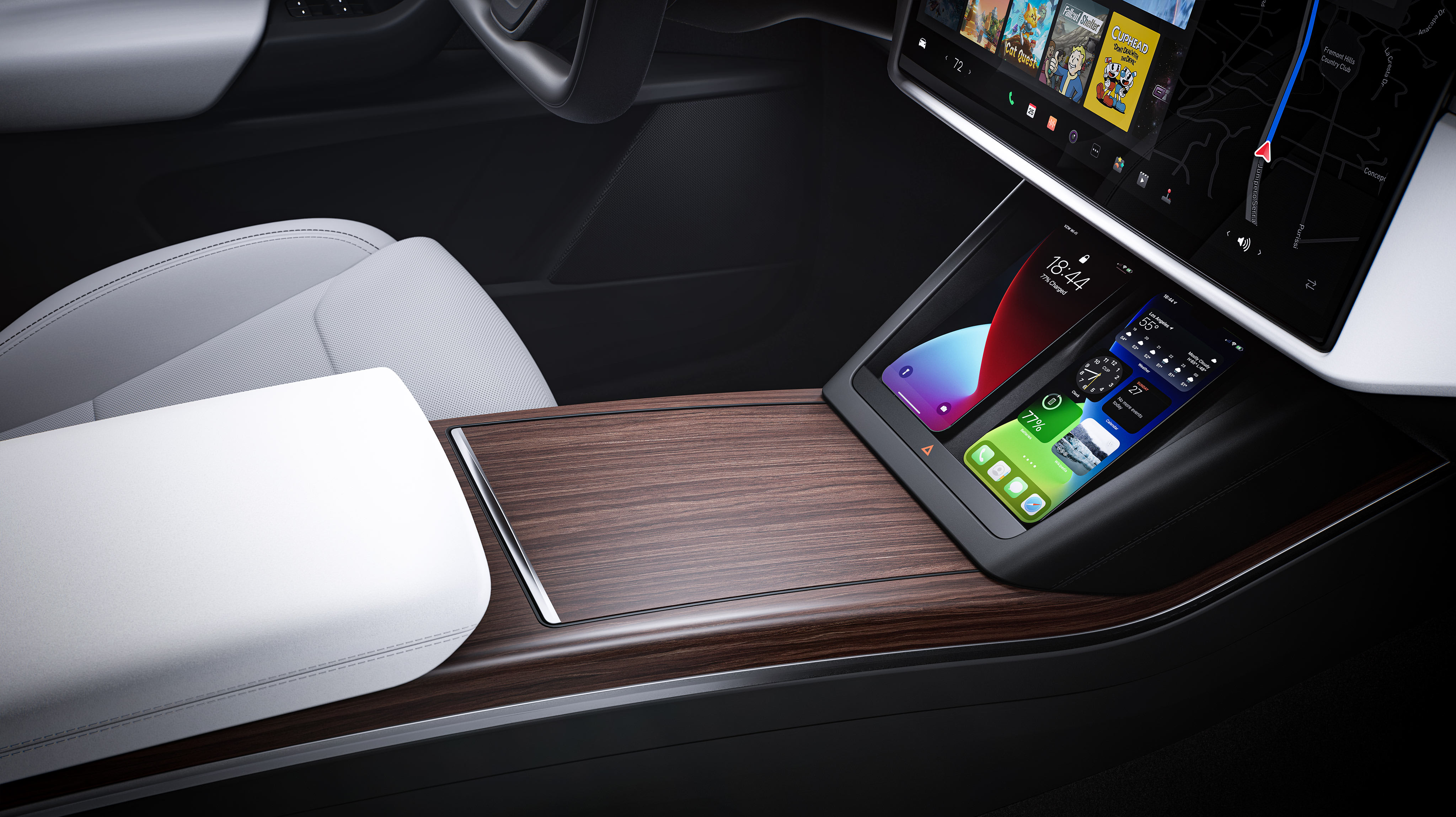 Smartphones wireless charging