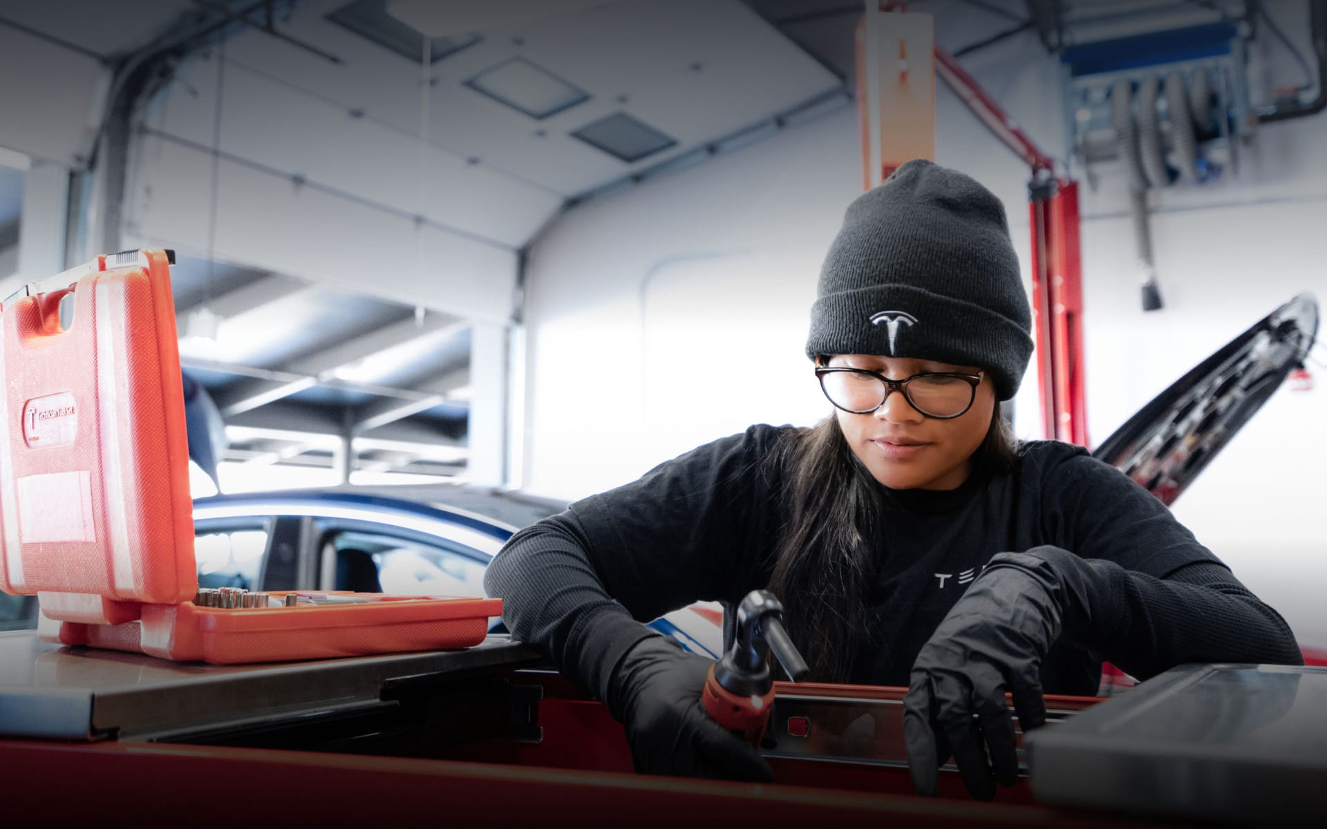 Two Employees at Tesla