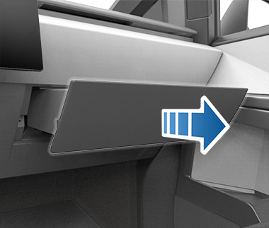 Glovebox open